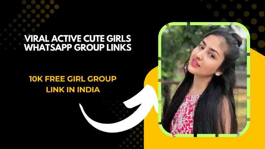 Cute Girls WhatsApp Group Links